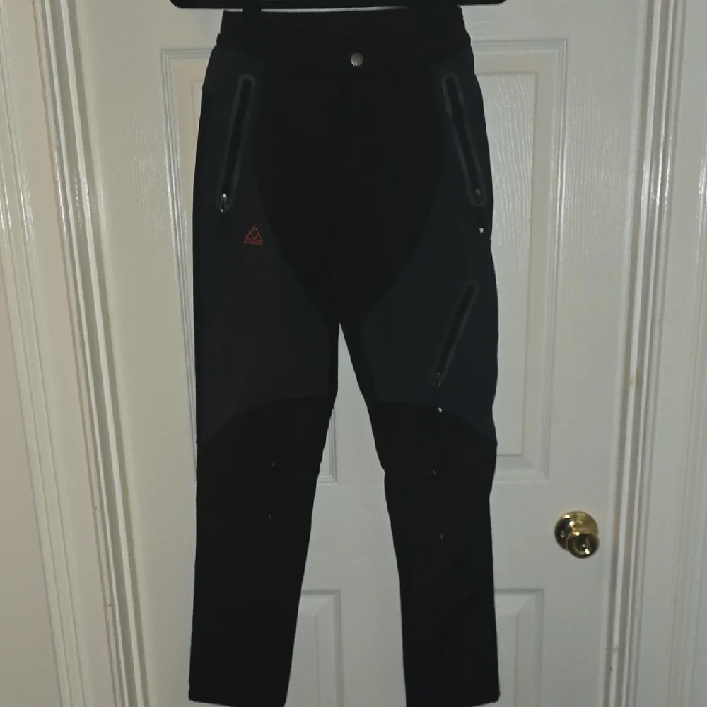 Black and Gray Outdoor cold‎  Ski Pants Outdoor Sports